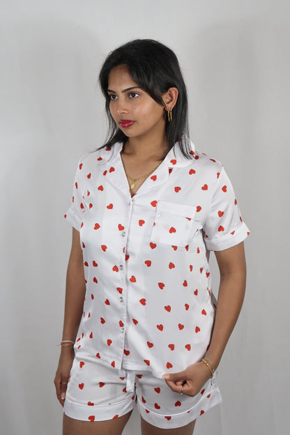 Cupid's Dreams Women's Short Pyjamas Set